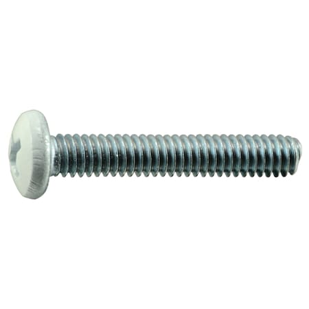 Midwest Fastener #8-32 x 1 in Phillips Pan Machine Screw, Zinc Plated Steel, 20 PK 37488
